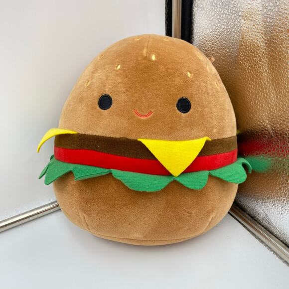 Squishmallows Carl the Cheeseburger Plush Toy 9" - Picture 1 of 3